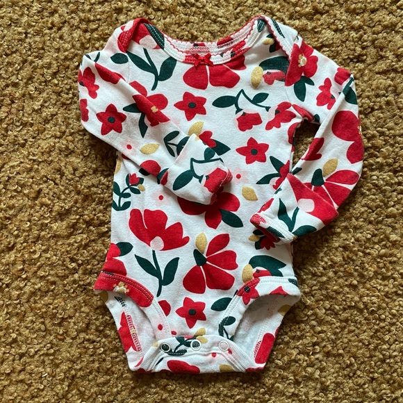 Carter's Other - Long-Sleeve Christmas Onesie. Newborn size.
